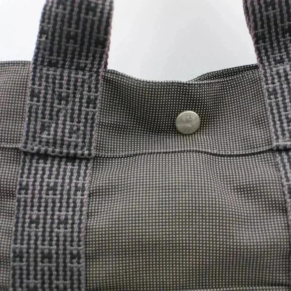 Hermès  Genderless Grey Canvas GM Tote - Picture 3 of 13
